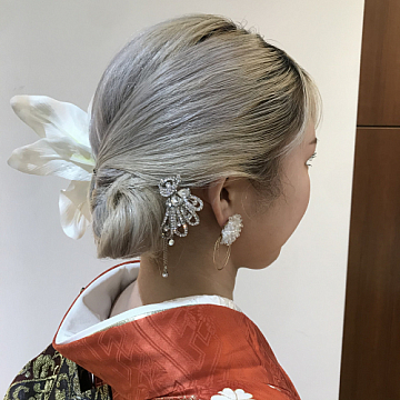 成人式の前撮りも行ってます!横浜元町K-CUBE美容室