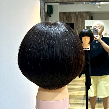 横浜元町ヘアカラー人気サロンケアキューブブログ。ベーシックカット