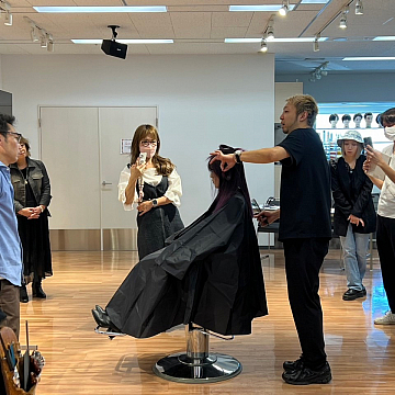 横浜元町ヘアカラー人気サロンケアキューブブログ!担当セミナーのアップ!